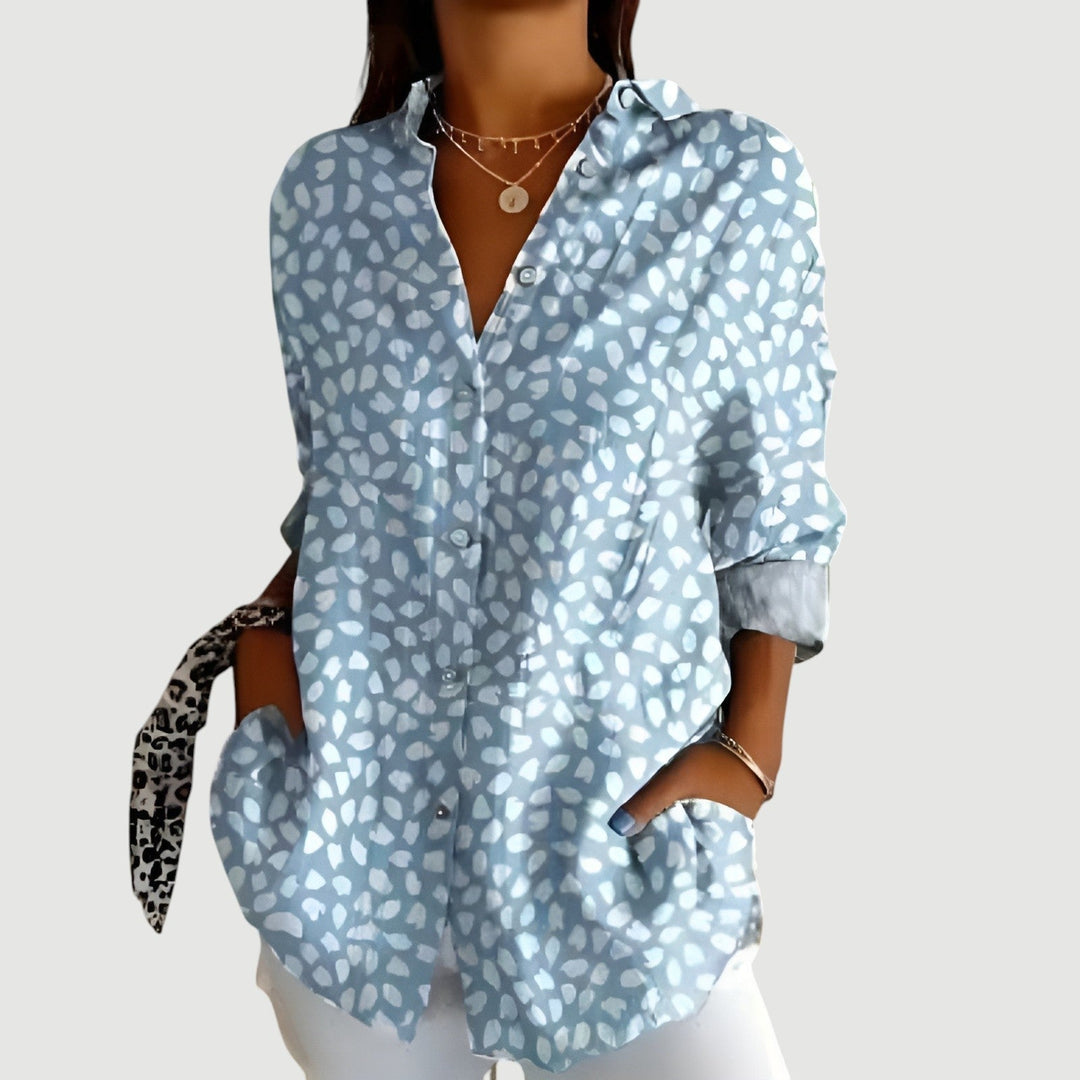 Sandra™ | Blouse with Colorful Design