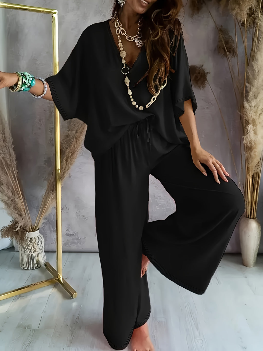 Raya™ | Flowy 2-Piece Lounge Set