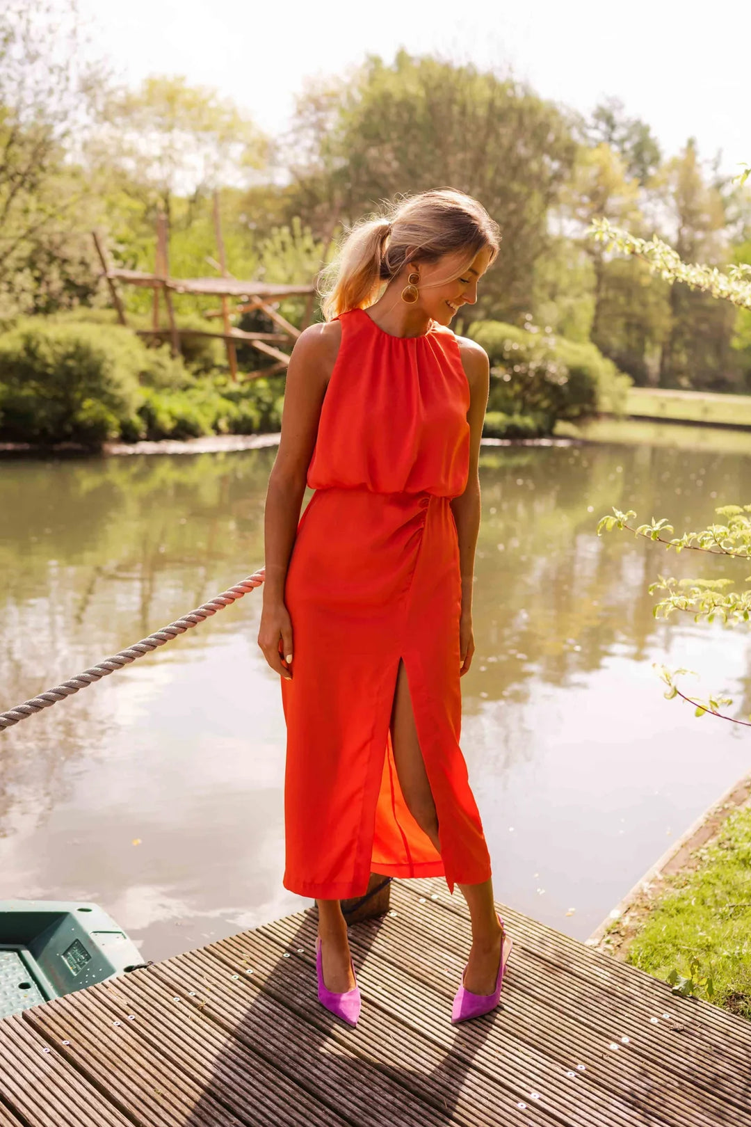 Lila™ | Bloom Midi Dress