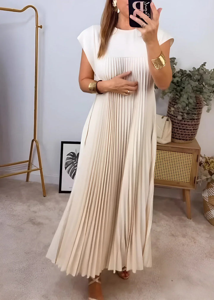 Simone | Light Pleated Dress