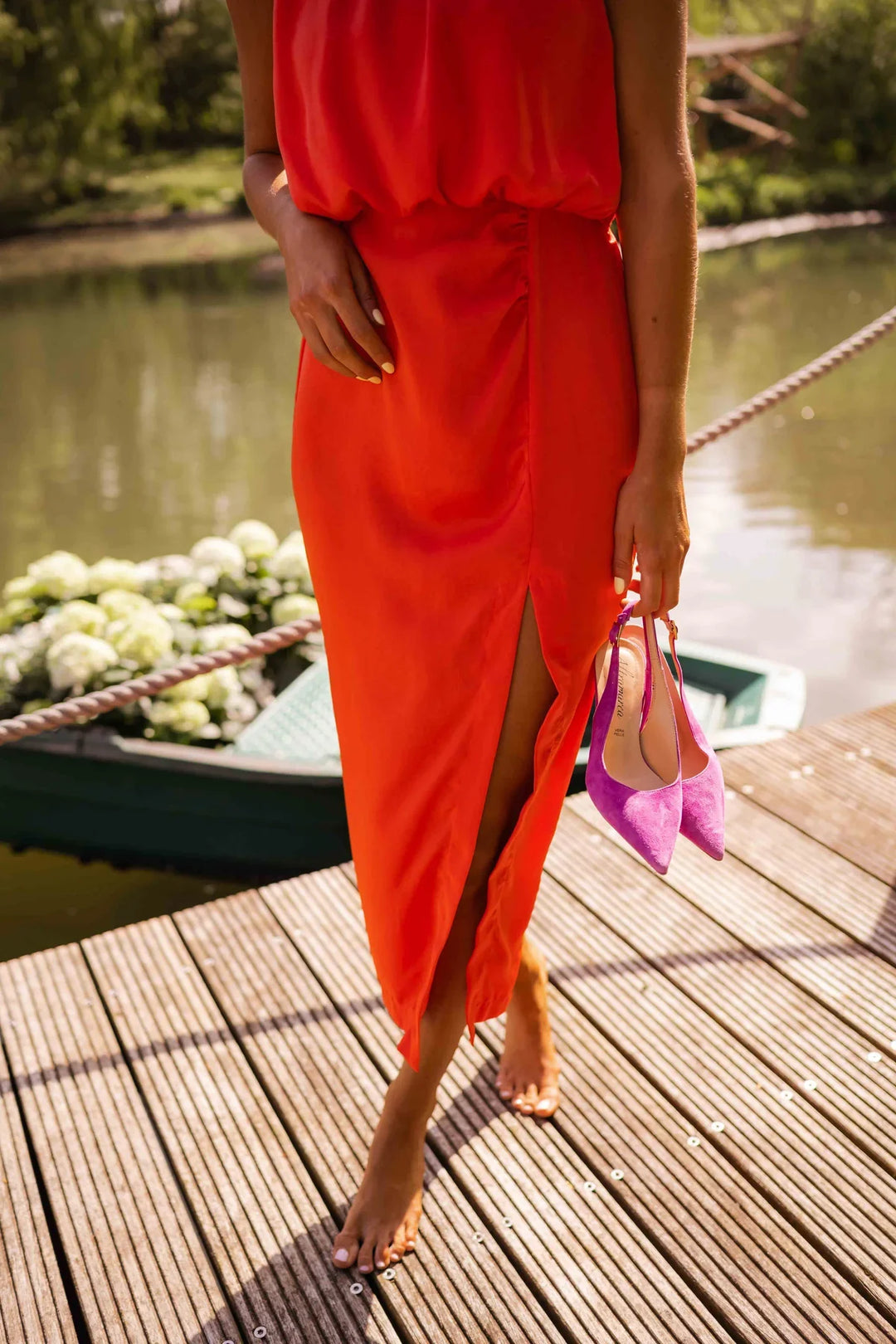 Lila™ | Bloom Midi Dress