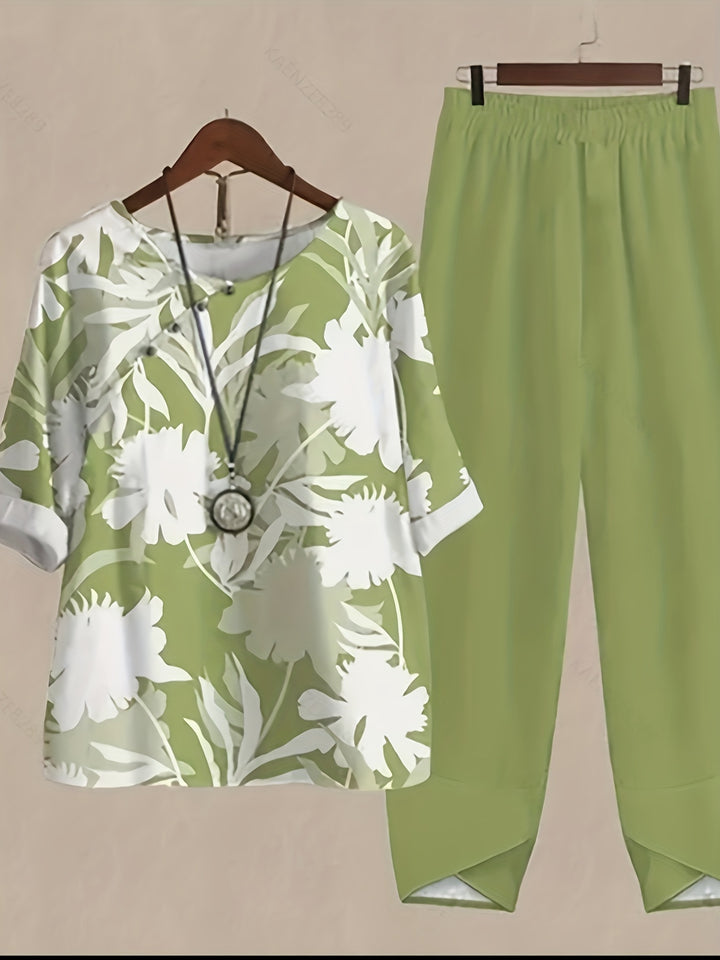 Liora™ | Floral Relaxed 2-Piece Set
