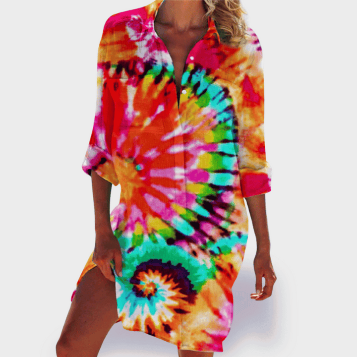 Brigitte™ | Colorful lightweight summer dress