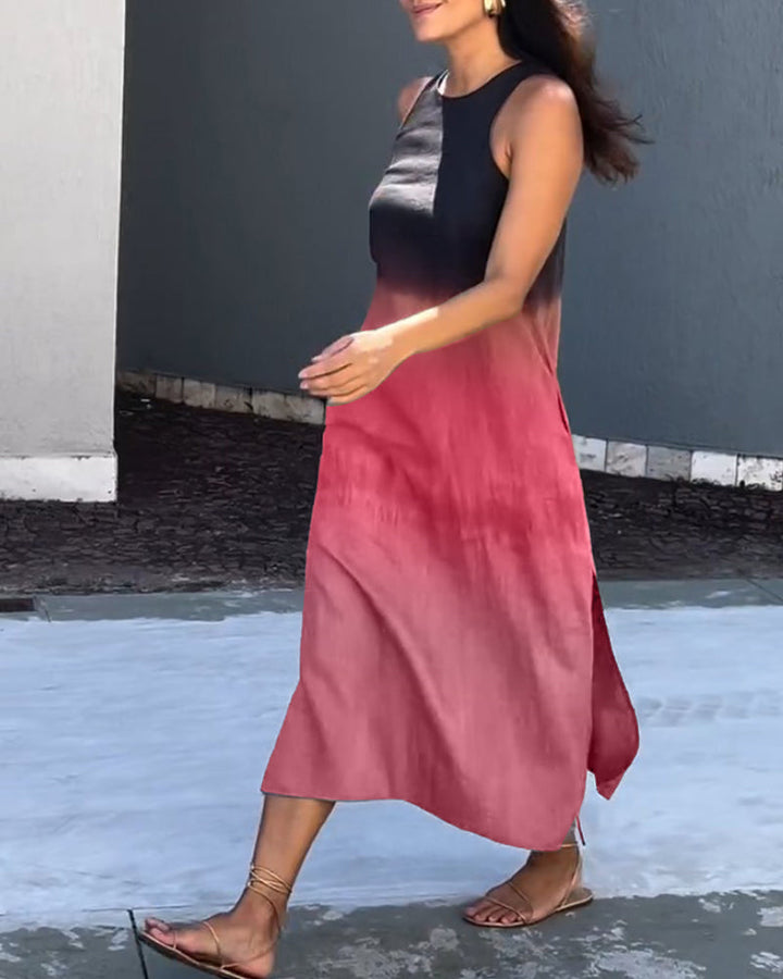 Anette™ | Sleeveless Gradient Dress