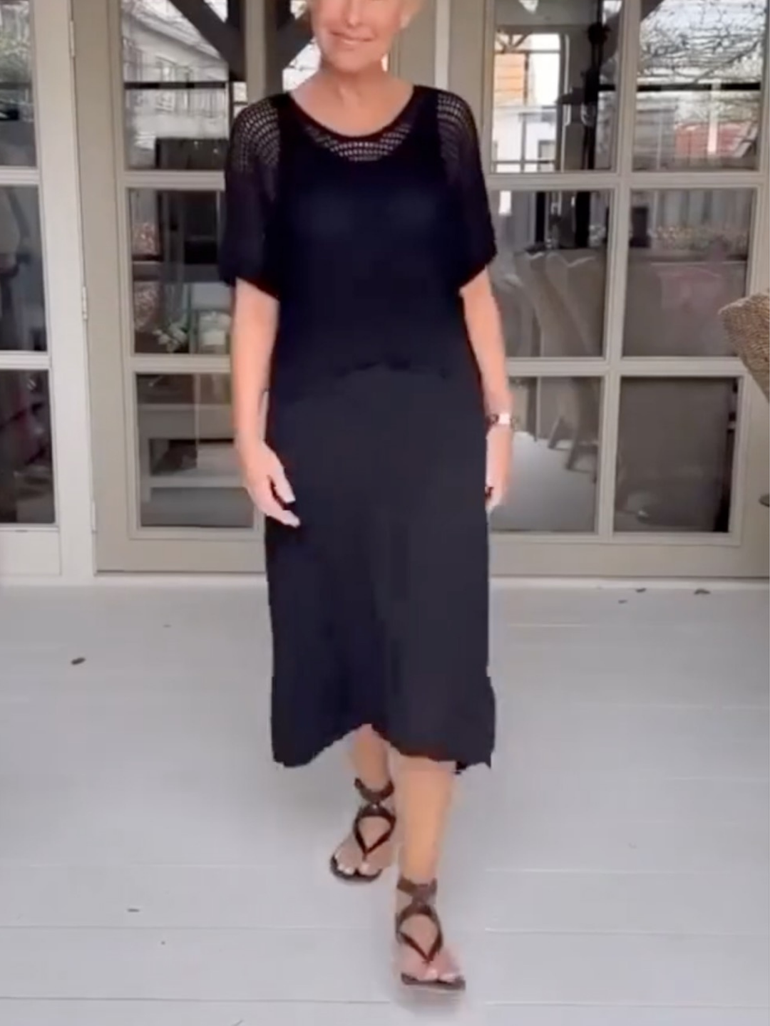 Natalia™ | Black Relaxed Handcrafted Set