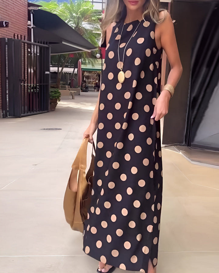 Roxane™ | Maxi Polka Dot Dress