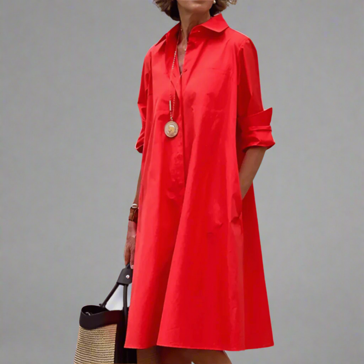 Sabine™ | Comfortable style polo dress