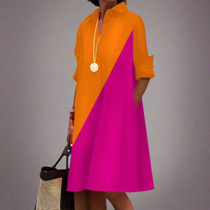 Sabine™ | Comfortable style polo dress