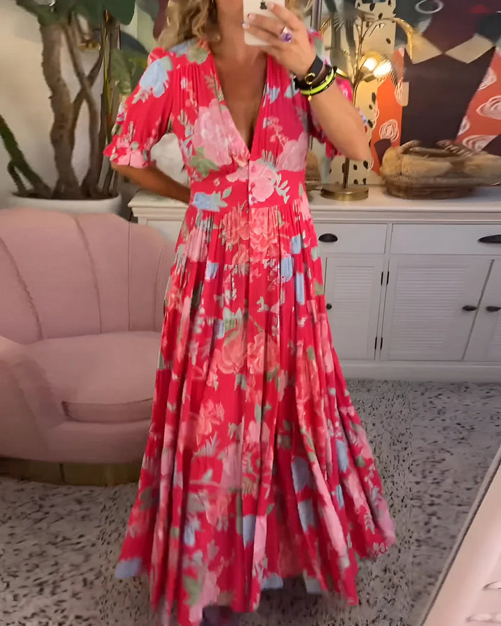 Carine | Floral Day Dress