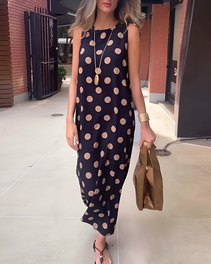 Roxane™ | Maxi Polka Dot Dress
