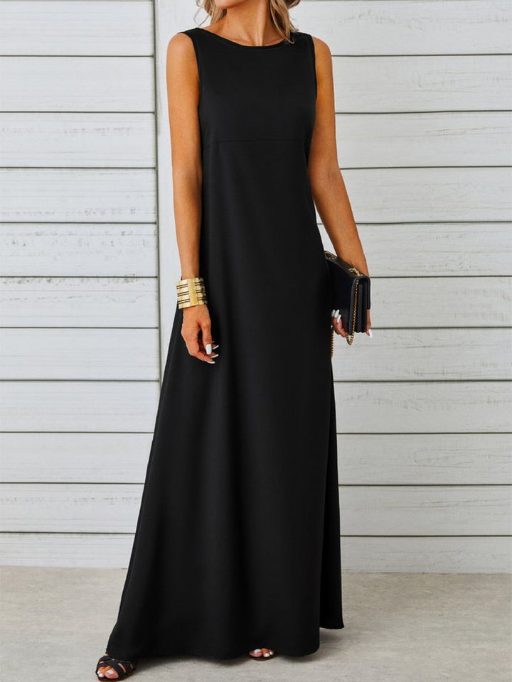 Celine™ | Elegant Sleeveless Maxi Dress