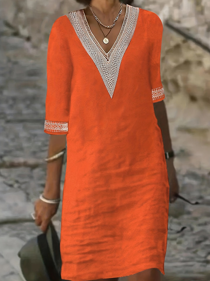 Avenza™ | Dune Lace Dress