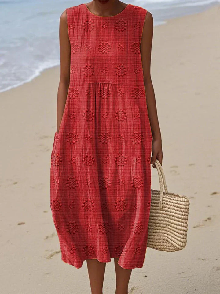 RUNA | SLEEVELESS DRESS WITH POCKETS