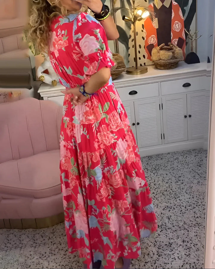 Carine | Floral Day Dress