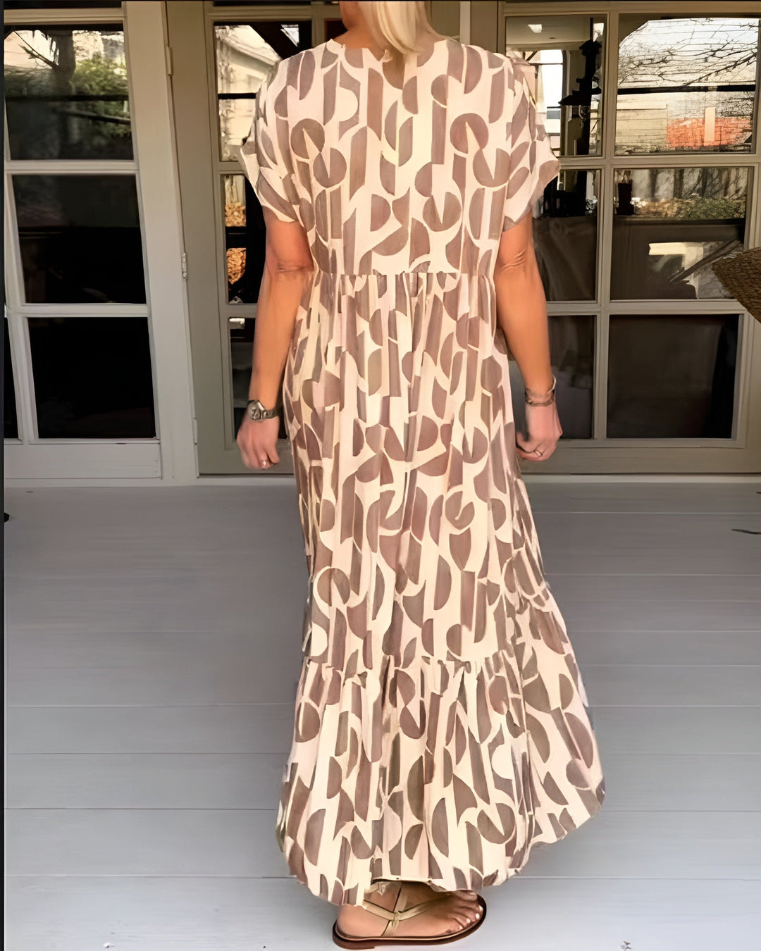 Celina™ | V-Neck Comfortable Dress