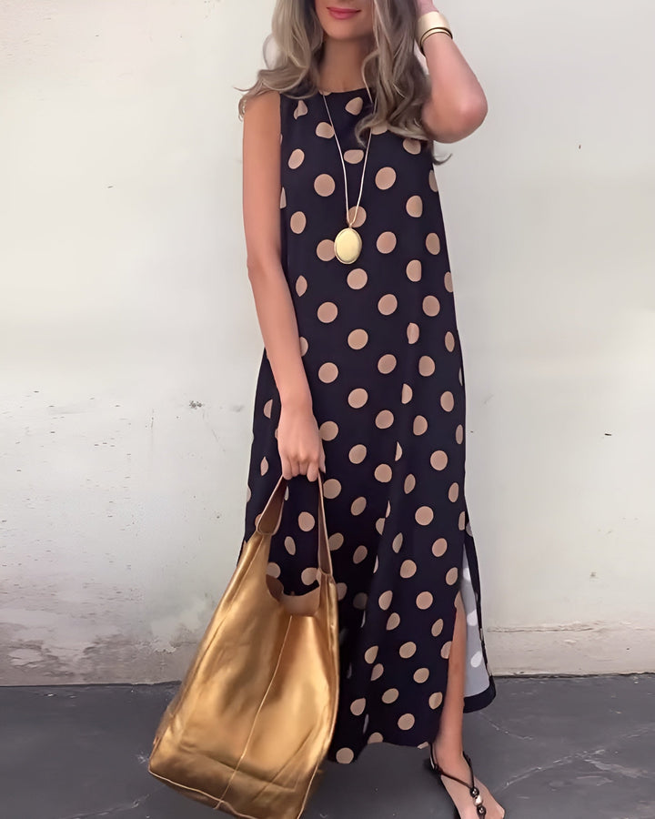 Roxane™ | Maxi Polka Dot Dress