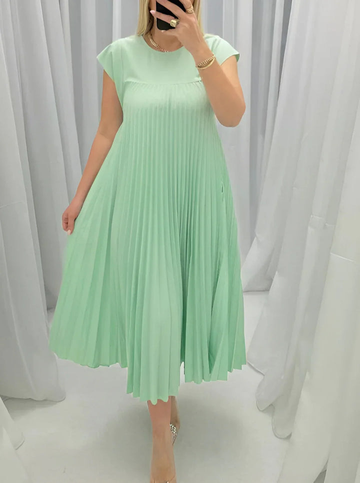 Simone | Light Pleated Dress