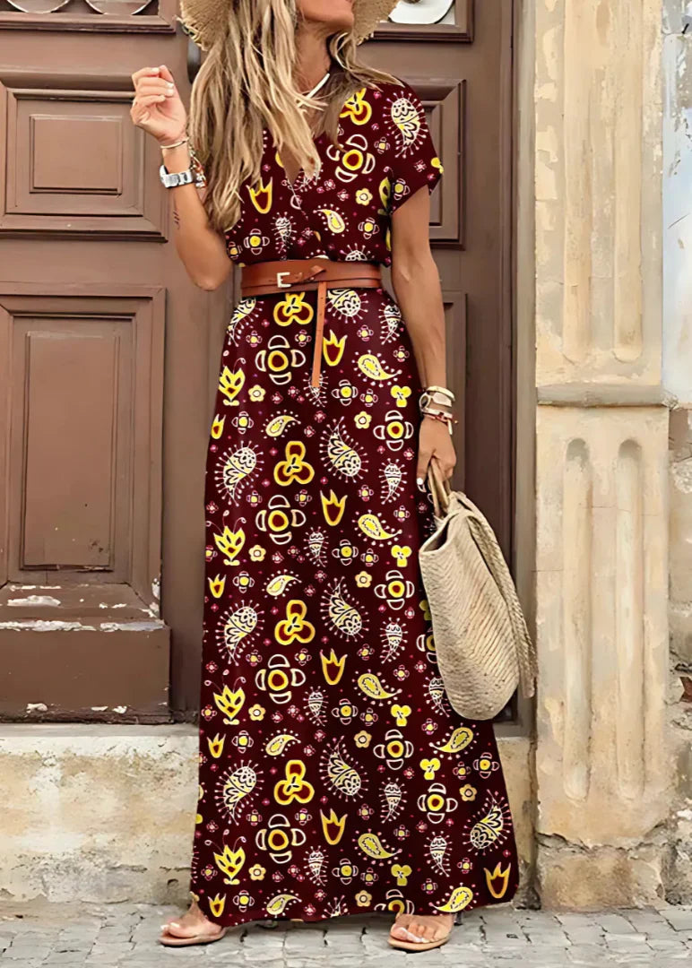 Brooke | Elegant Boho Maxi Dress