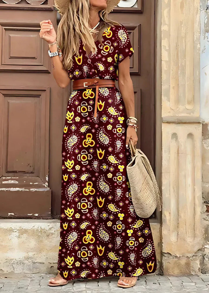 Brooke | Elegant Boho Maxi Dress