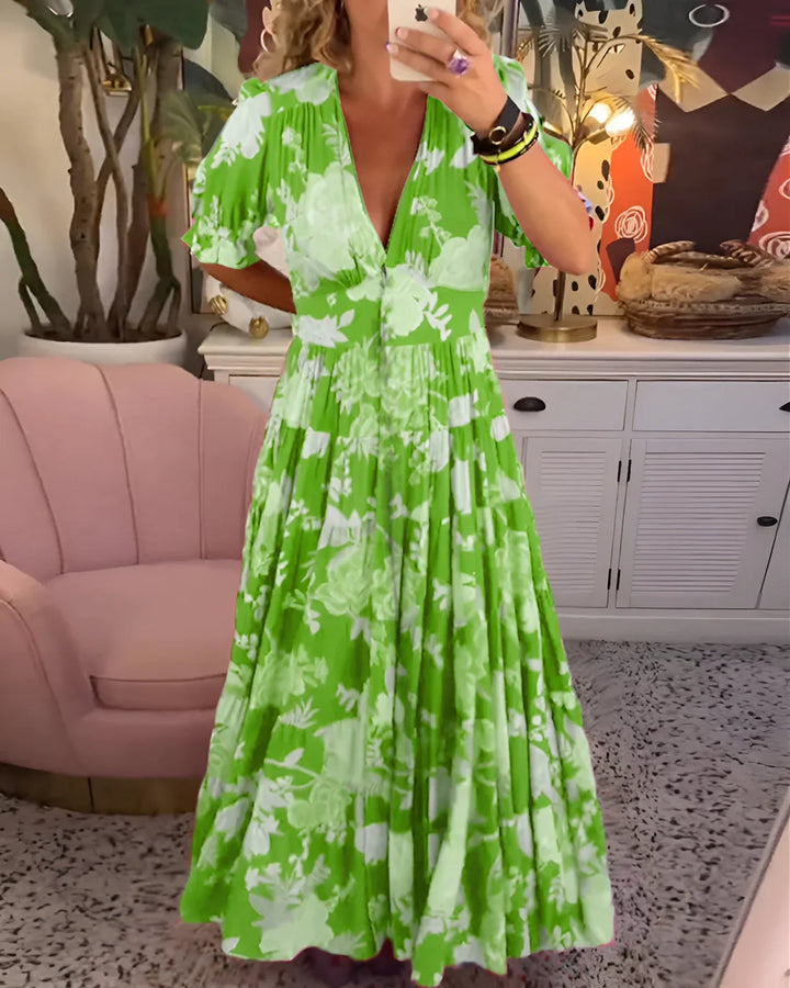 Carine | Floral Day Dress