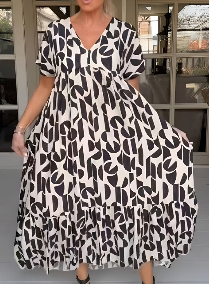 Celina™ | V-Neck Comfortable Dress