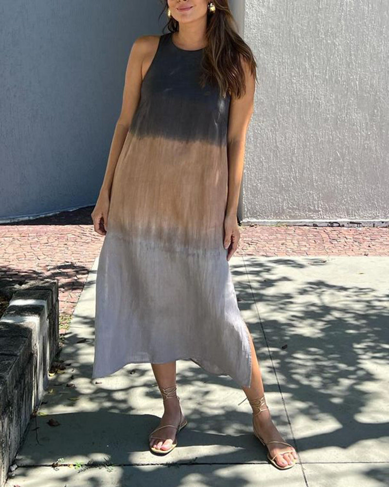 Anette™ | Sleeveless Gradient Dress