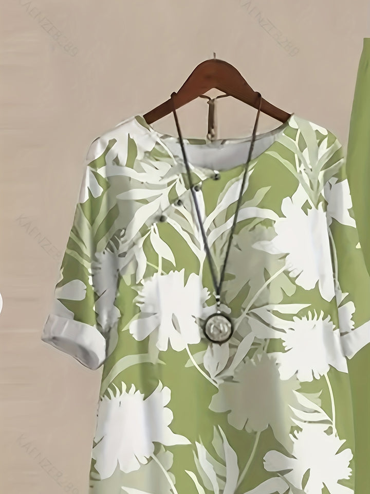 Liora™ | Floral Relaxed 2-Piece Set