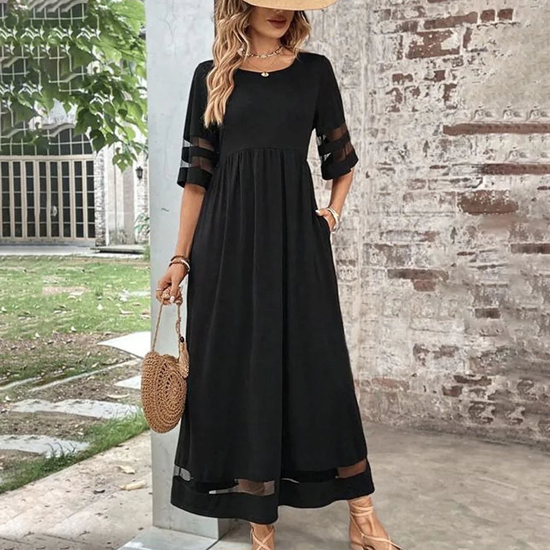 Olivia Black Maxi Dress