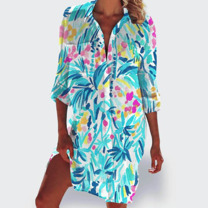 Brigitte™ | Colorful lightweight summer dress