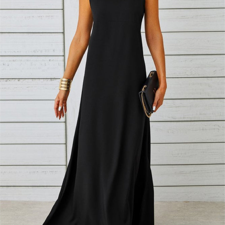 Celine™ | Elegant Sleeveless Maxi Dress