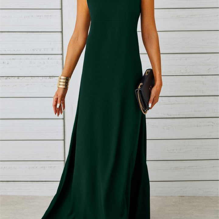 Celine™ | Elegant Sleeveless Maxi Dress