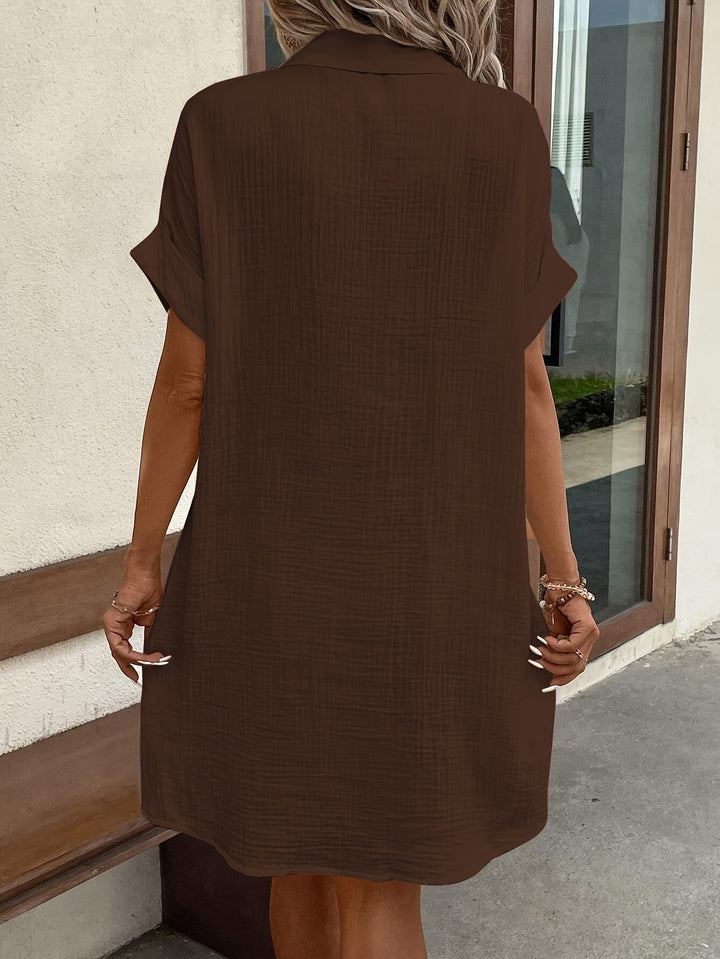 Rumi™ | Button-Up Shirt Dress