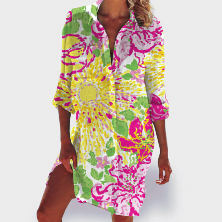 Brigitte™ | Colorful lightweight summer dress