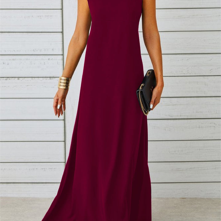 Celine™ | Elegant Sleeveless Maxi Dress