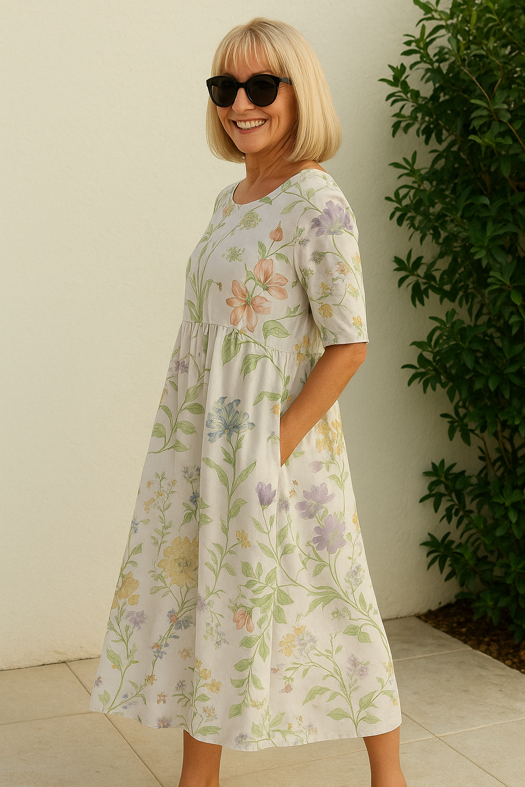 Eliza | Relaxed Midi Dress