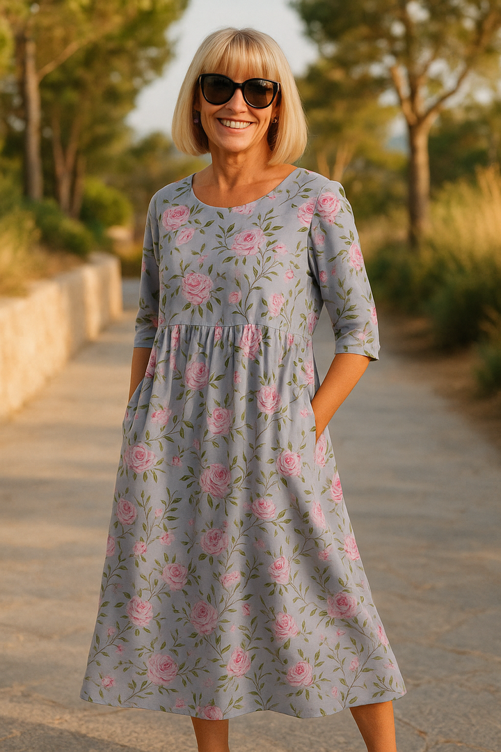 Eliza | Relaxed Midi Dress