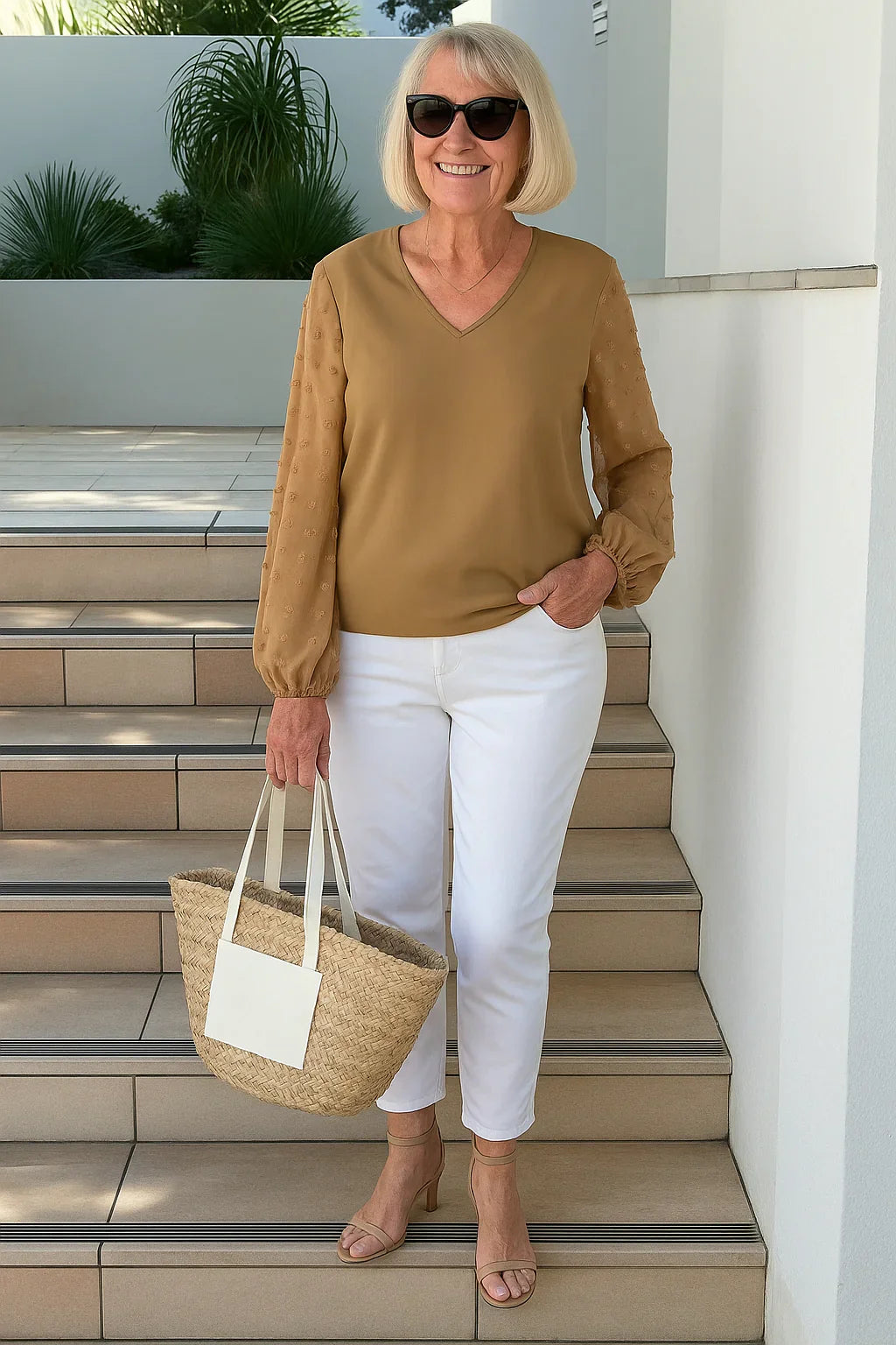 Evelyn Blouse | Confidence, Covered in Comfort
