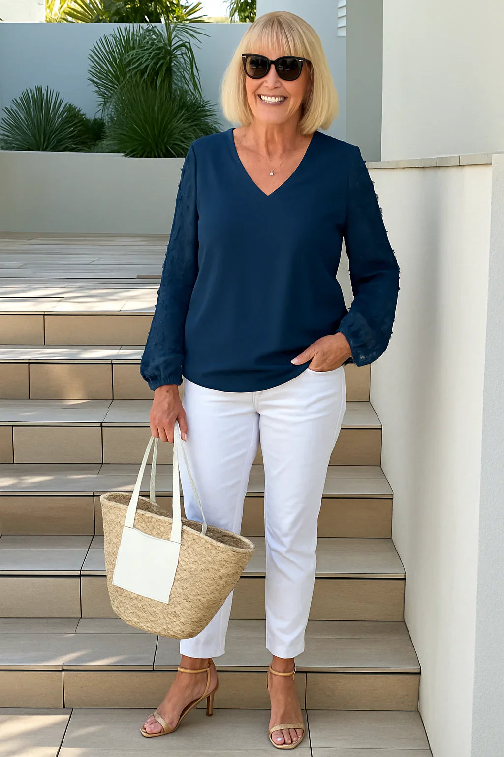 Evelyn Blouse | Confidence, Covered in Comfort