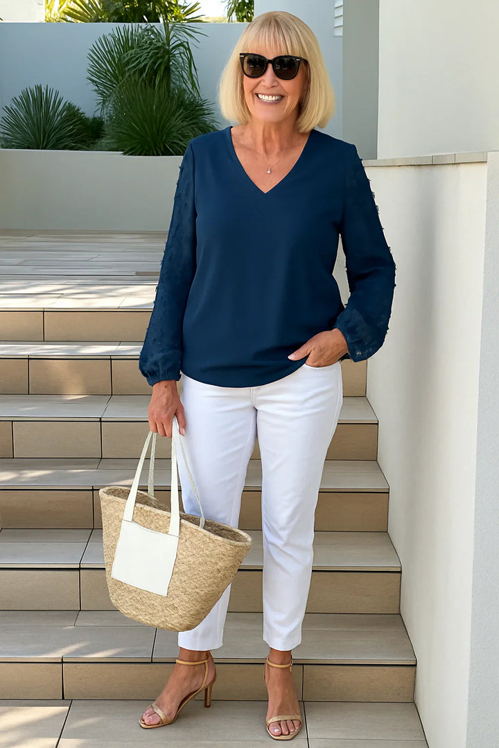 Evelyn Blouse | Confidence, Covered in Comfort