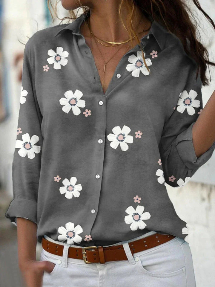 Grace | Soft Floral Blouse – Made to Flatter, Designed to Breathe