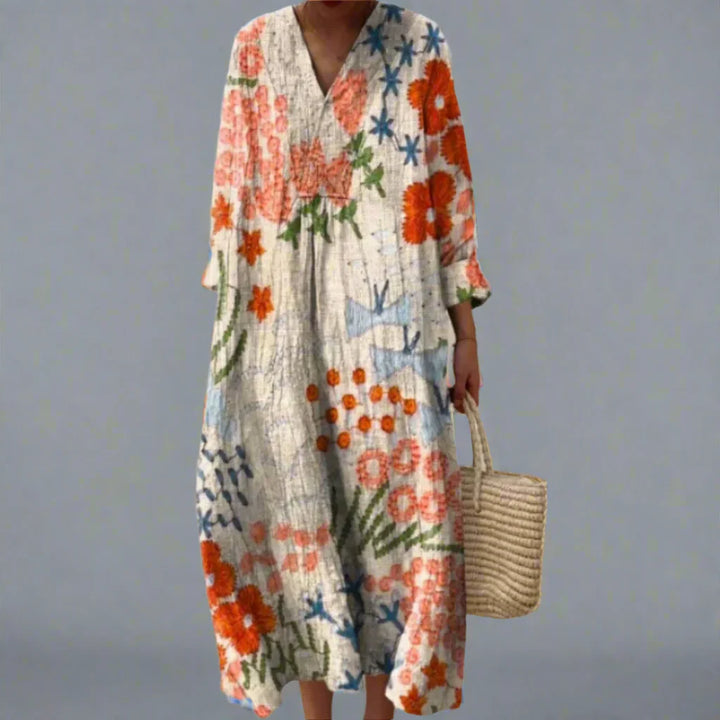 Nora™ | Casual Midi Dress