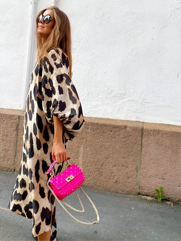 Elodie™ | Fox Pattern Summer Dress