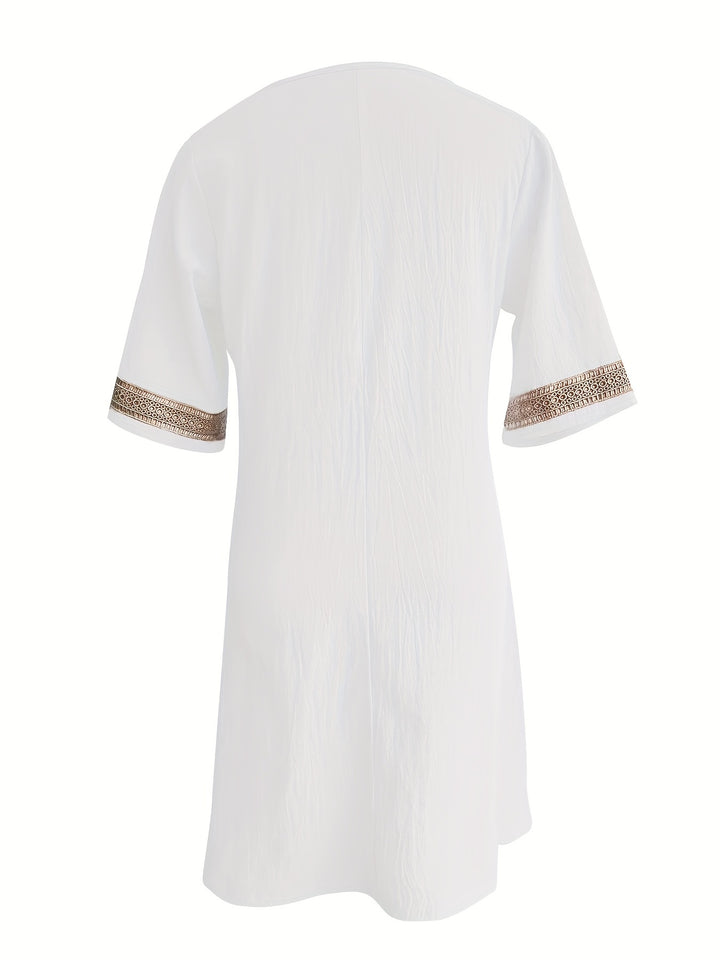 Avenza™ | Dune Lace Dress