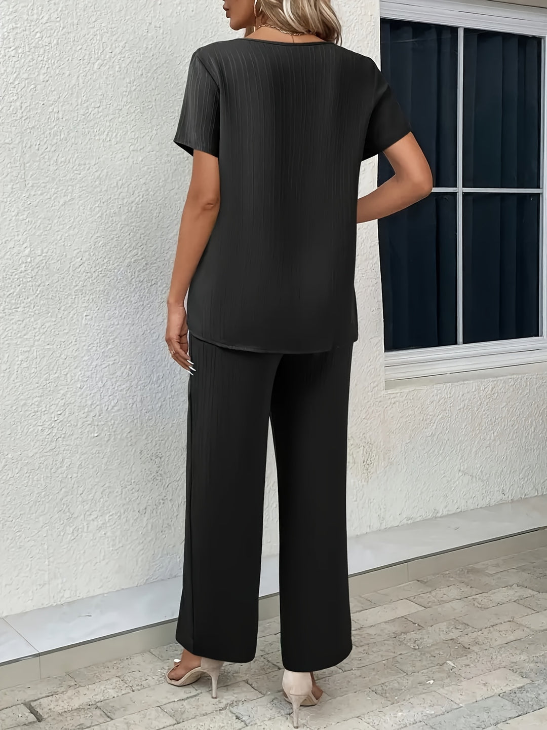 Eluné™ | Draped Noir Set
