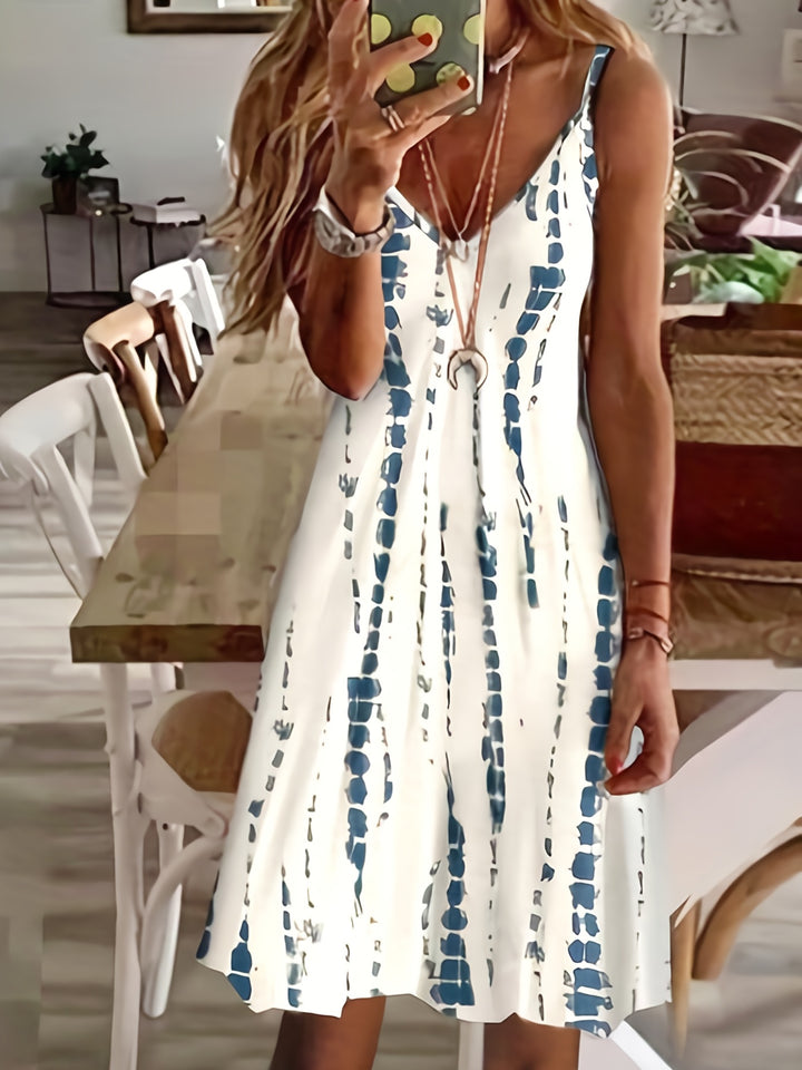 Kaia™ | Striped Boho Slip Dress