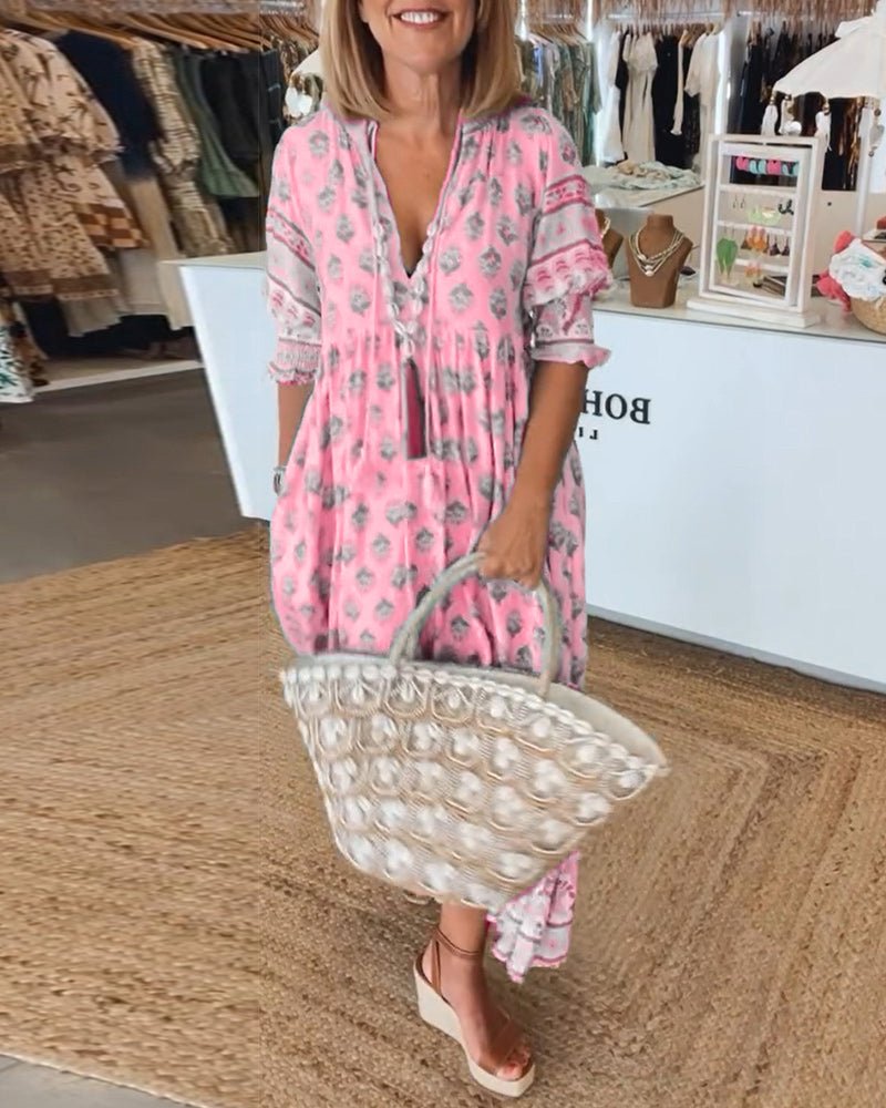 Aurelia™ | Stylish Boho Dress