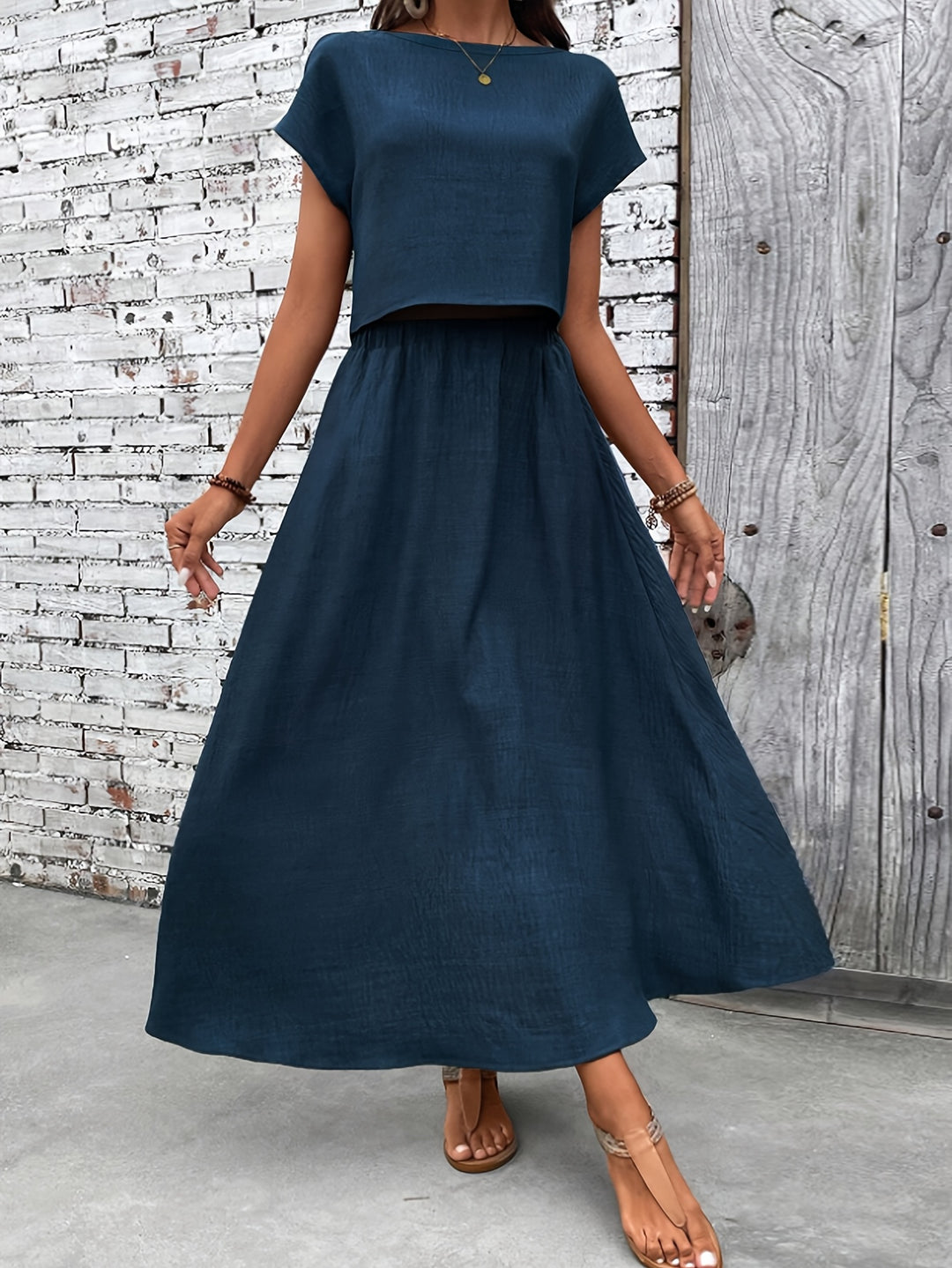 Anava™ | Midnight Co-Ord Set