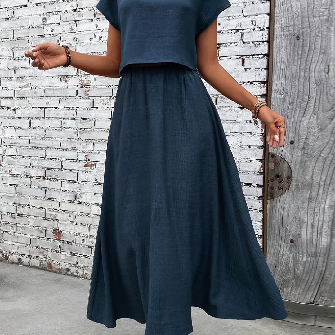 Anava™ | Midnight Co-Ord Set