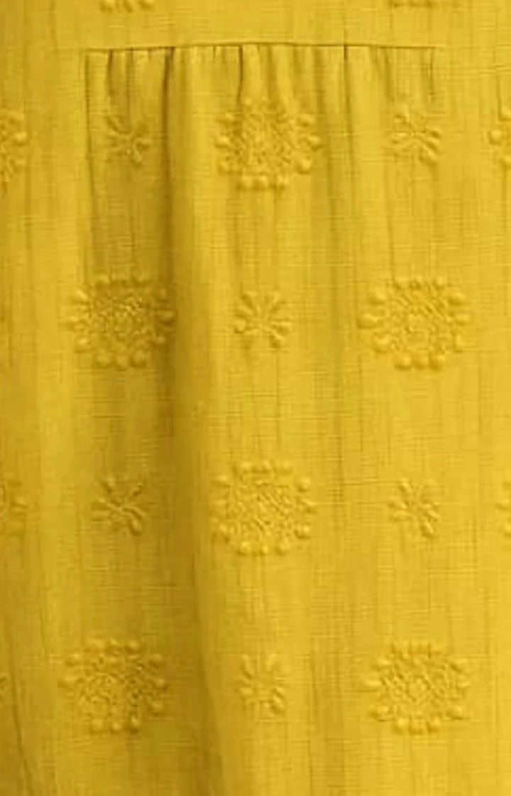 Willa™ | Embroidered Pocket Midi Dress