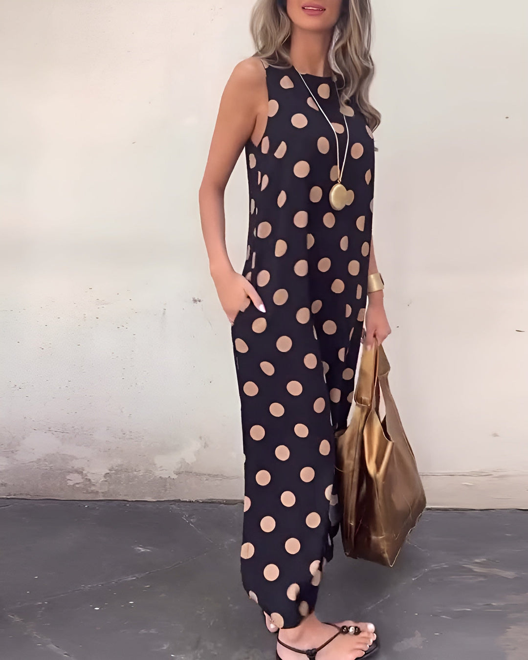 Roxane™ | Maxi Polka Dot Dress